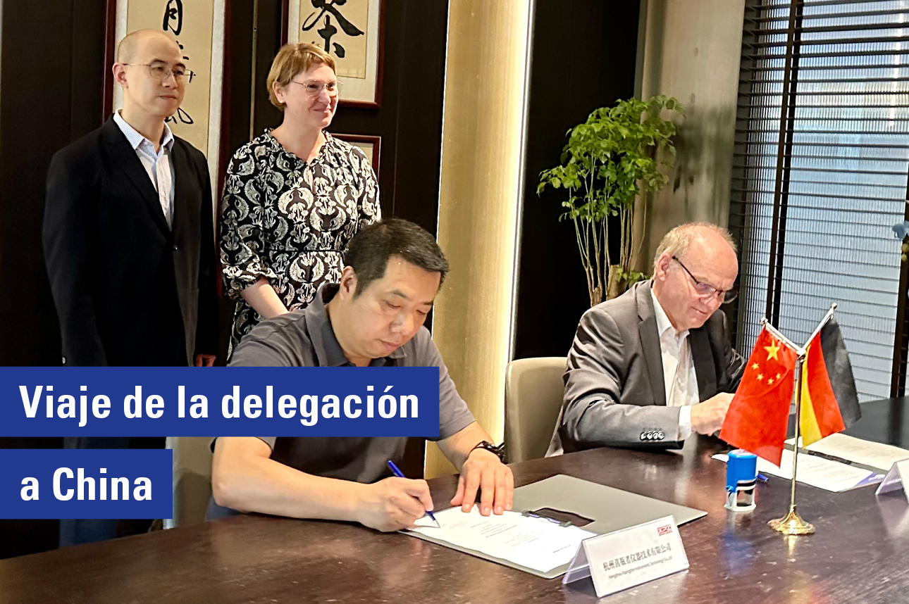 Viaje de la delegación a China